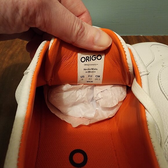 Origo Retro Sneaker Natural Leather - Picture 2 of 7